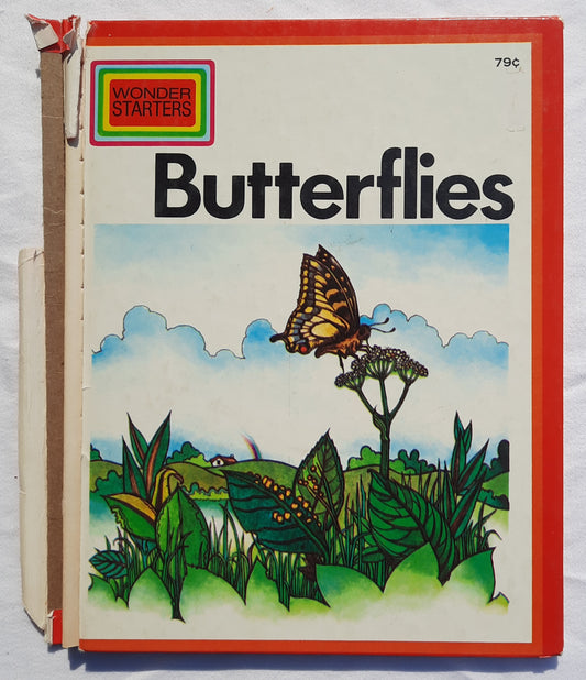 Wonder Starters: Butterflies illustrated by John Mousdale (Good, 1973, HC, 25 pages, Wonder Books)