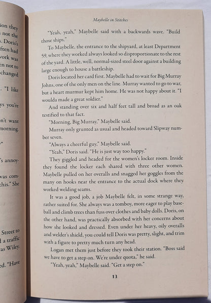 Maybelle in Stitches by Joyce Magnin (Quilts of Love, New, 2014, Pbk, 240 pages)