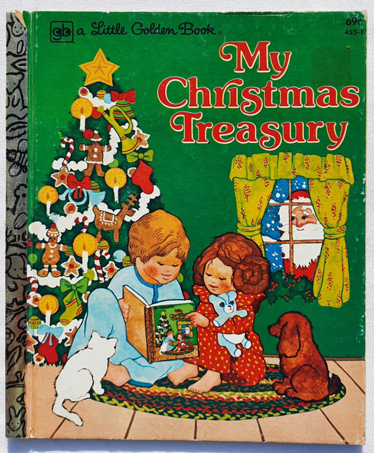 My Christmas Treasury by Gale Wiersum; Sylvia Emrich (Golden Press, Very good, 1980, HC, 24 pages, Western Publishing)