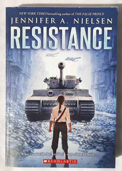 Resistance by Jennifer A. Nielsen (Like new, 2018, Pbk, 389 pages, Scholastic)