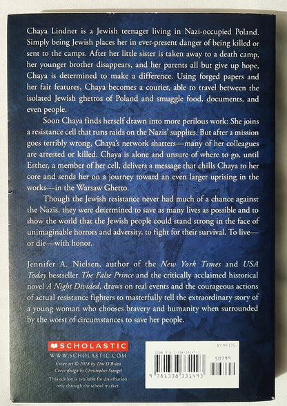 Resistance by Jennifer A. Nielsen (Like new, 2018, Pbk, 389 pages, Scholastic)