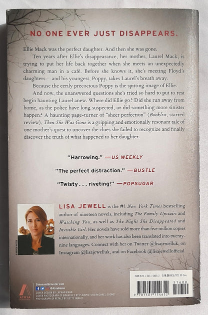 Then She Was Gone by Lisa Jewell (Good, 2017, Pbk, 378 pages, Simon and Schuster)