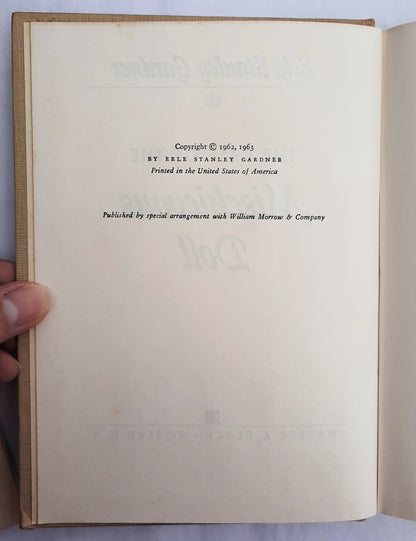 The Case of the Mischievous Doll by Erle Stanley Gardner (Perry Mason, Good, 1963, HC, 157 pages, Walter J. Black)