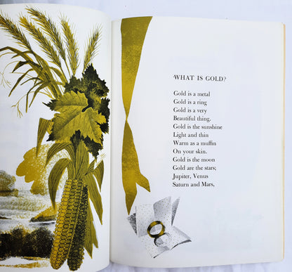 Hailstone and Halibut Bones by Mary O'Neill; Leon Weisgard (Very Good, 1961, Pbk, Doubleday & Co.)