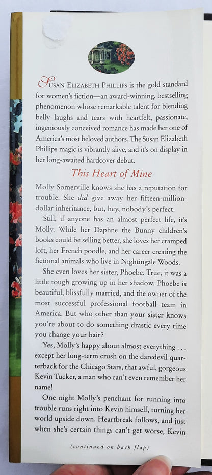 This Heart of Mine by Susan Elizabeth Phillips (Very good, 2001, HC, 370 pages, William Morrow)