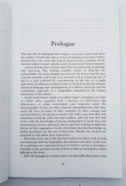 Sniper on the Eastern Front: The Memoirs of Sepp Alleberger by Albrecht Wacker (Very good, 2018, Pbk, 178 pages, Pen & Sword)