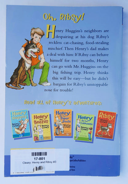 Henry and Ribsy #3 by Beverly Cleary (Henry Huggins #3, Very good, 2014, Pbk, 208 pages, Scholastic)