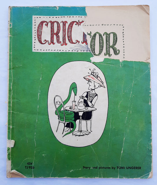 Crictor by Tomi Ungerer (Acceptable, 1966, Pbk, Scholatic, 1st Printing)
