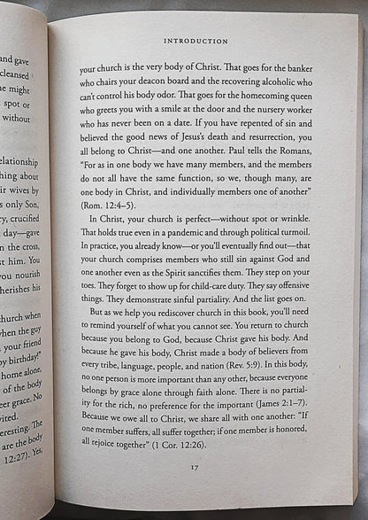 Rediscover Church: Why the Body of Christ Is Essential by Collin Hansen & Jonathan Leeman (Very good, 2021, Pbk, 158 pages, Crossway)