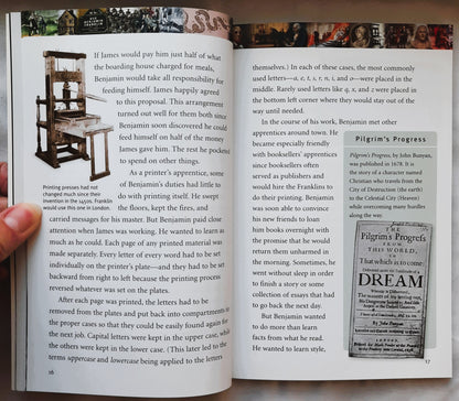 Benjamin Franklin by Stephen Krensky (Very good, 2007, Pbk, 128 pages, DK Biography)