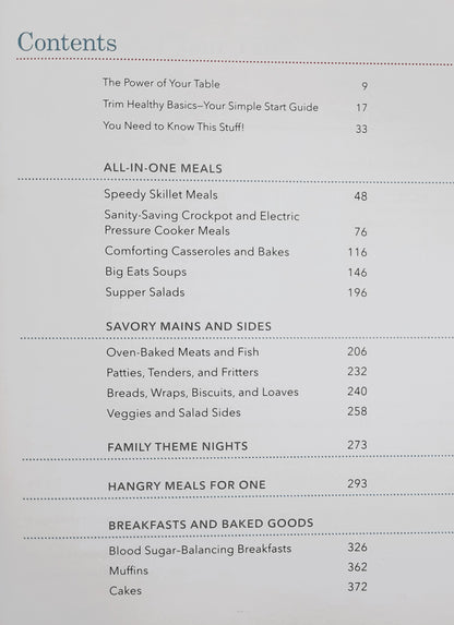 Trim Healthy Mama: Trim Healthy Table by Pearl Barrett; Serene Allison (Very good, 2017, Pbk, 560 pages, Harmony Books)