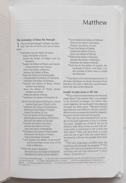 NIV Tiny Testament Boxed Bible White (New, 2012, Leathersoft, 288 pages, Zonderkidz)