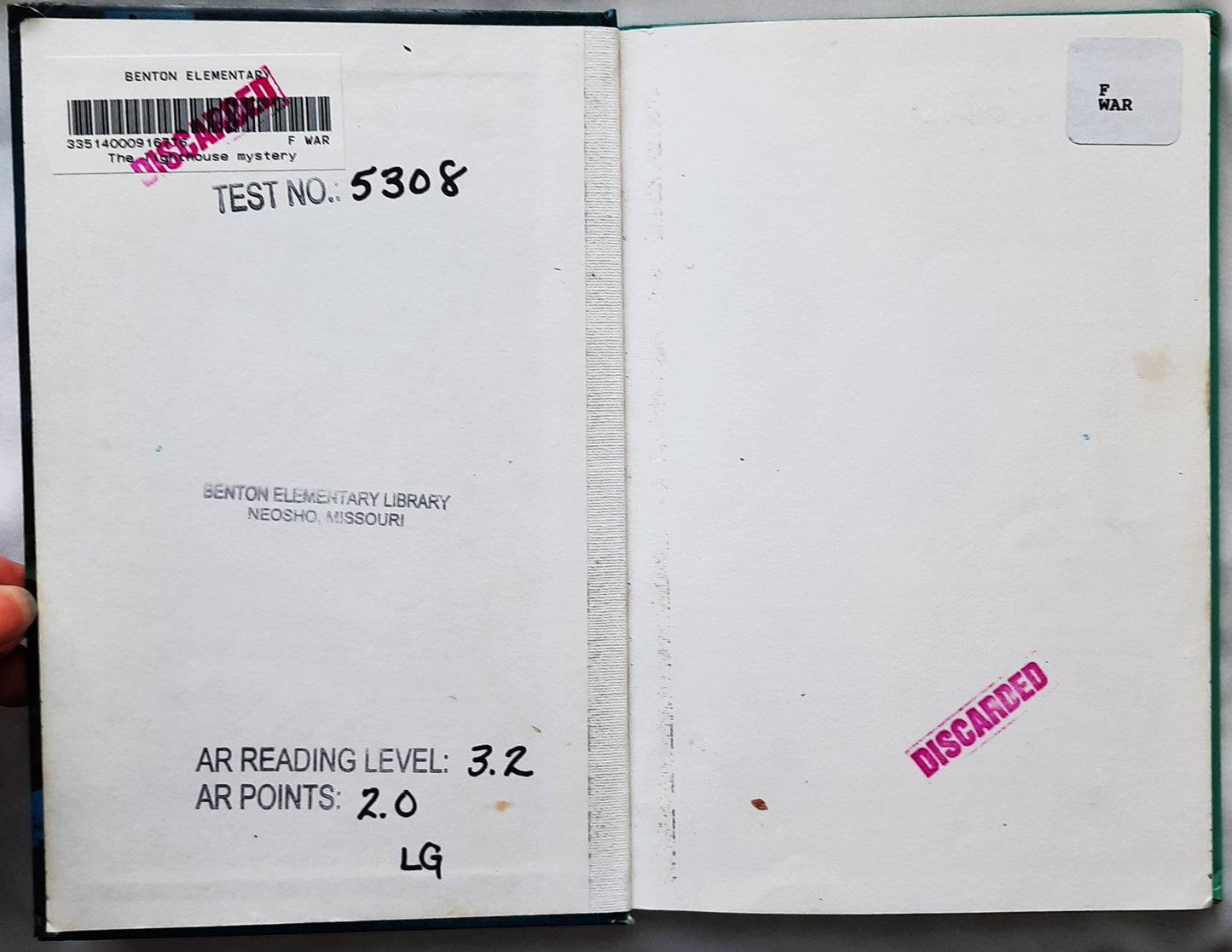 The Lighthouse Mystery by Gertrude Chandler Warner (The Boxcar Children, Very good, 1991, HC, 128 pages, Albert Whitman & Co.)