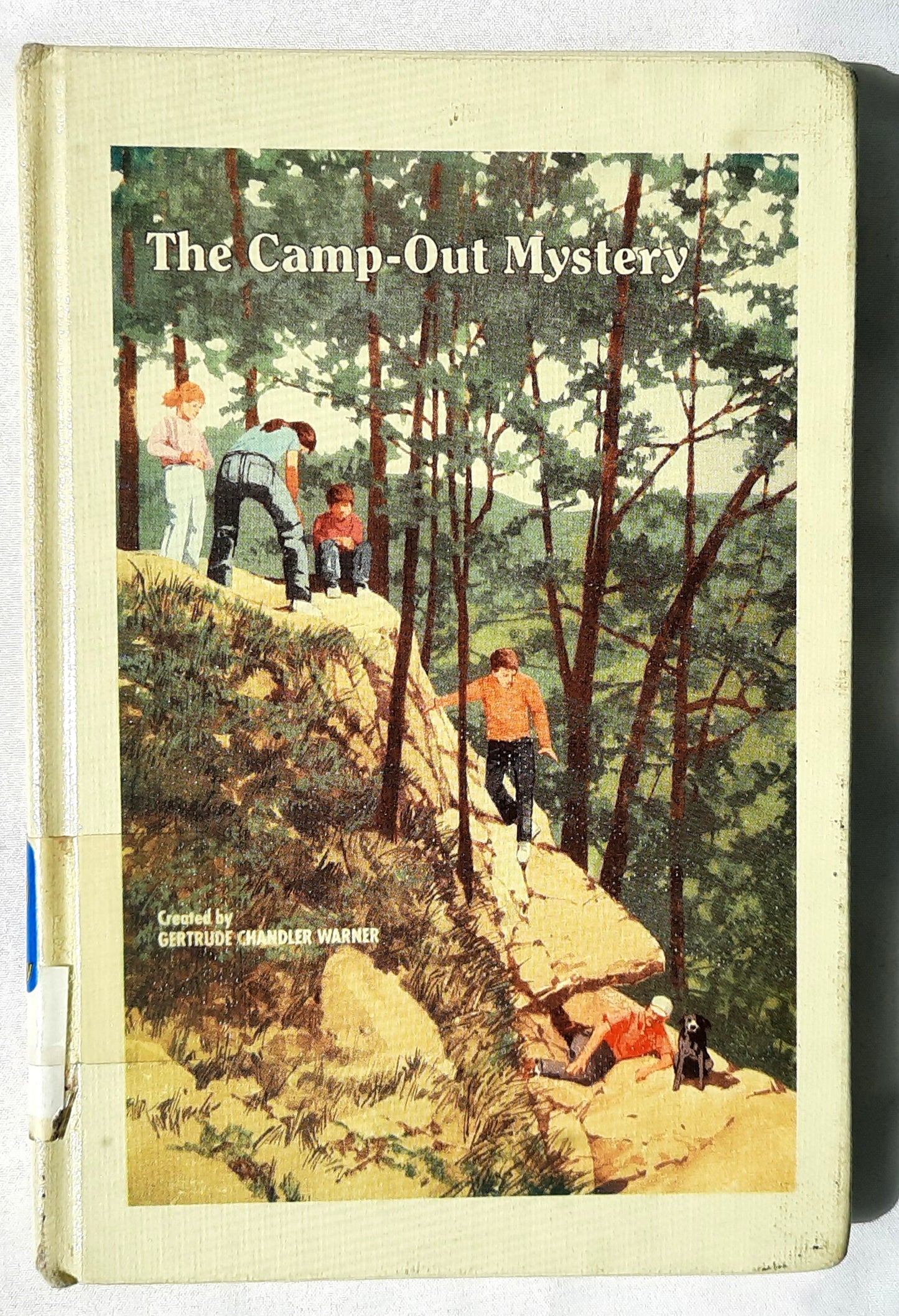 The Camp-Out Mystery by Gertrude Chandler Warner (The Boxcar Children, Good, 1992, HC, 120 pages, Albert Whitman & Co)