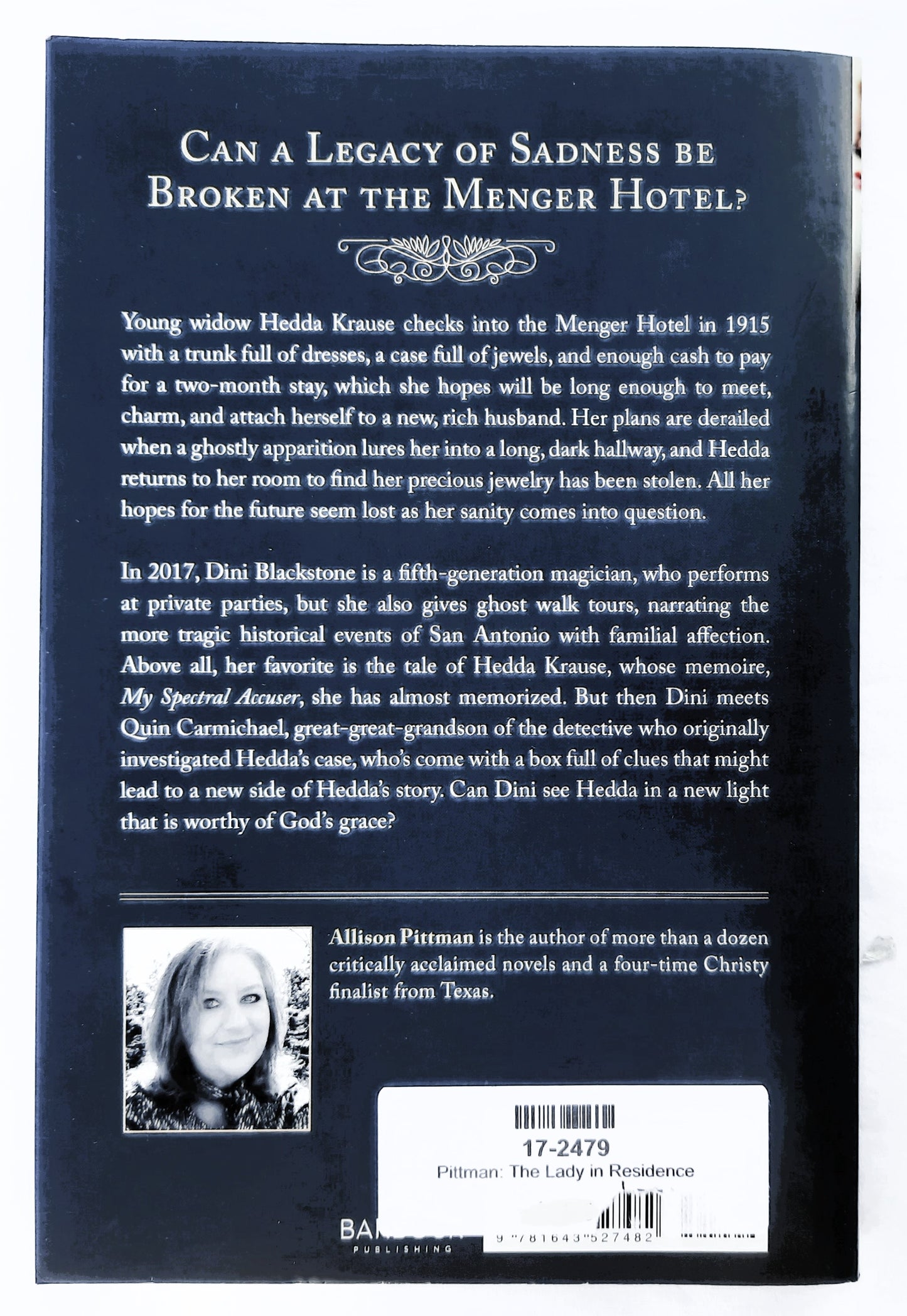 The Lady in Residence by Allison Pittman (New, 2021, Pbk, 253 pages, Barbour)