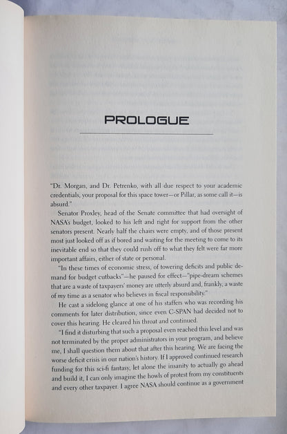 Pillar to the Sky by Wialliam R. Forstchen (Very good, 2014, HC, 396 pages, Tom Doherty Associates)