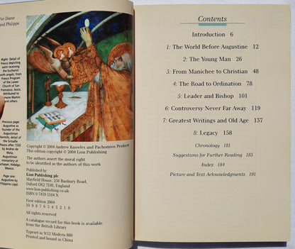 Augustine and His World by Andrew Knowles; Pachomios Penkett (New, 2004, Pbk, 191 pages, Lion Books)