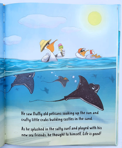 The Happy Crab by Layla & Kevin Palmer (New, 2021, HC, 32 pages, Bethany House)