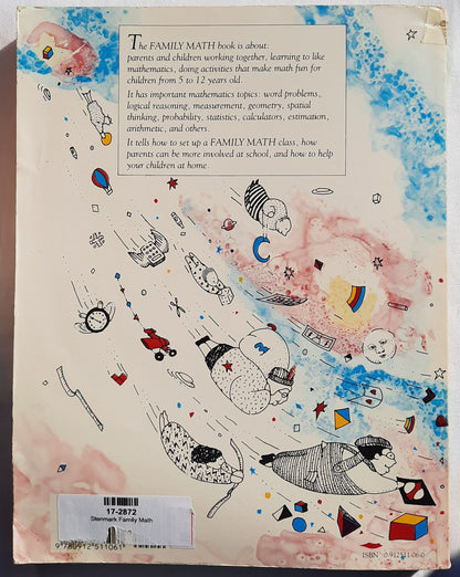 Family Math by Jean Stenmark; Marilyn Hill (Good, 1986, Pbk, 319 pages, Regents University of California)