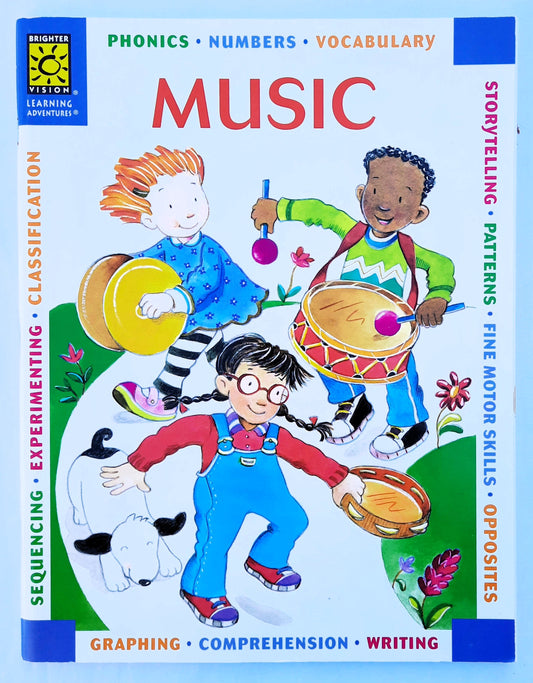 Music [Workbook] by Sara Freeman (Very good, 2001, Pbk, Brighter Vision Learning Adventures)