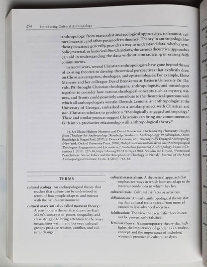 Introducing Cultural Anthropology: A Christian Perspective Second Edition by Brian M. Howell; Jenell Paris (Like New, 2019, Pbk, 282 pages, Baker Academic)
