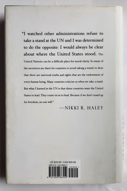 With All Due Respect: Defending America with Grit and Grace by Nikki R. Haley (Very Good, 2019, HC, 262 pages, St. Martin's Press)