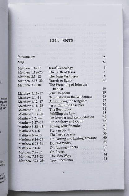 Matthew For Everyone Part 1: Chapters 1-15 by N. T.  Wright (New, Pbk, 223 pages, Westminster John Knox Press)