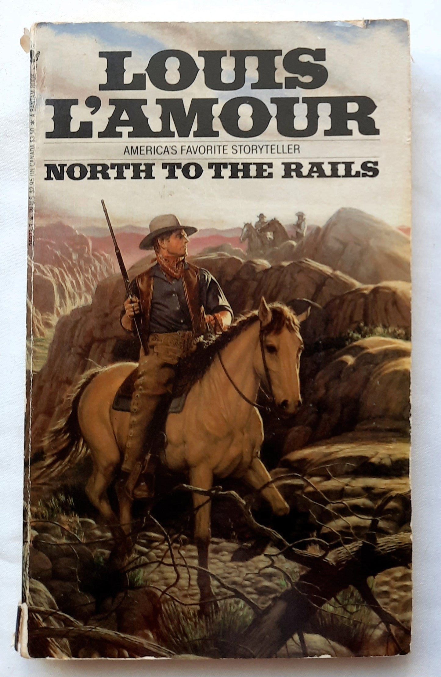 North to the Rails by Louis L'Amour (Good, 1987, Pbk, 184 pages, Bantam Books)