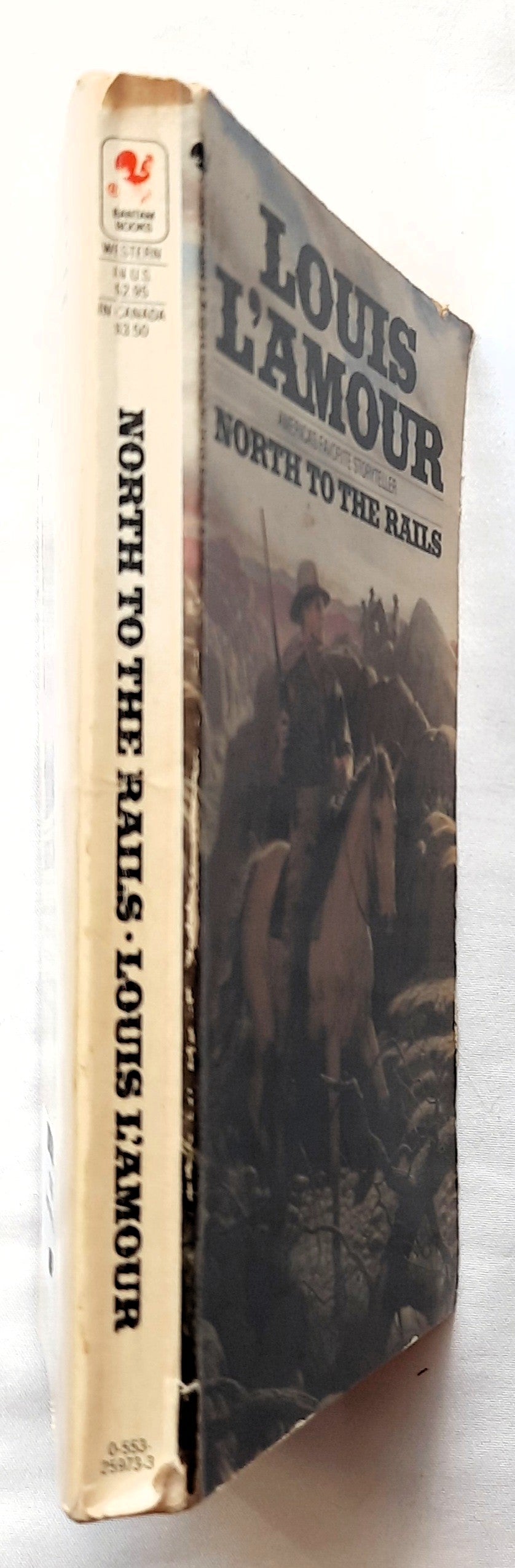 North to the Rails by Louis L'Amour (Good, 1987, Pbk, 184 pages, Bantam Books)