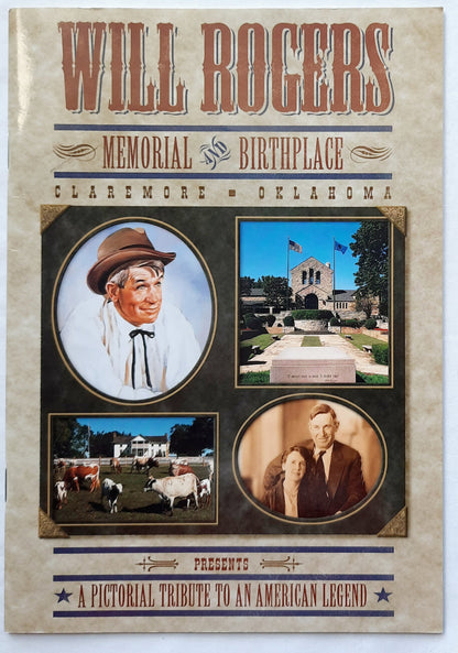 A Pictorial Tribute to An American Legend: Will Rogers by K'Raveill (Very good, 32 pages, Pbk)