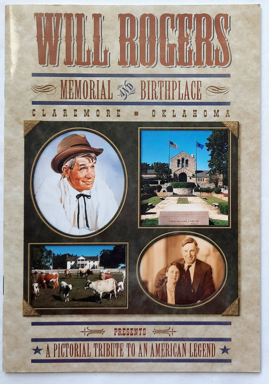 A Pictorial Tribute to An American Legend: Will Rogers by K'Raveill (Very good, 32 pages, Pbk)