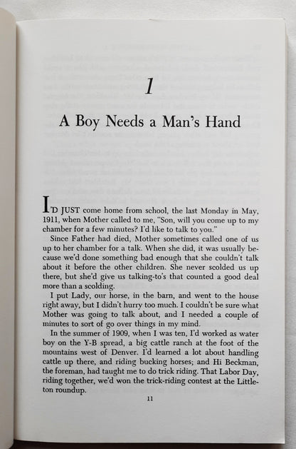 The Home Ranch by Ralph Moody (Little Britches #3, Very good, 1994, Pbk, 277 pages, University of Nebraska Press)