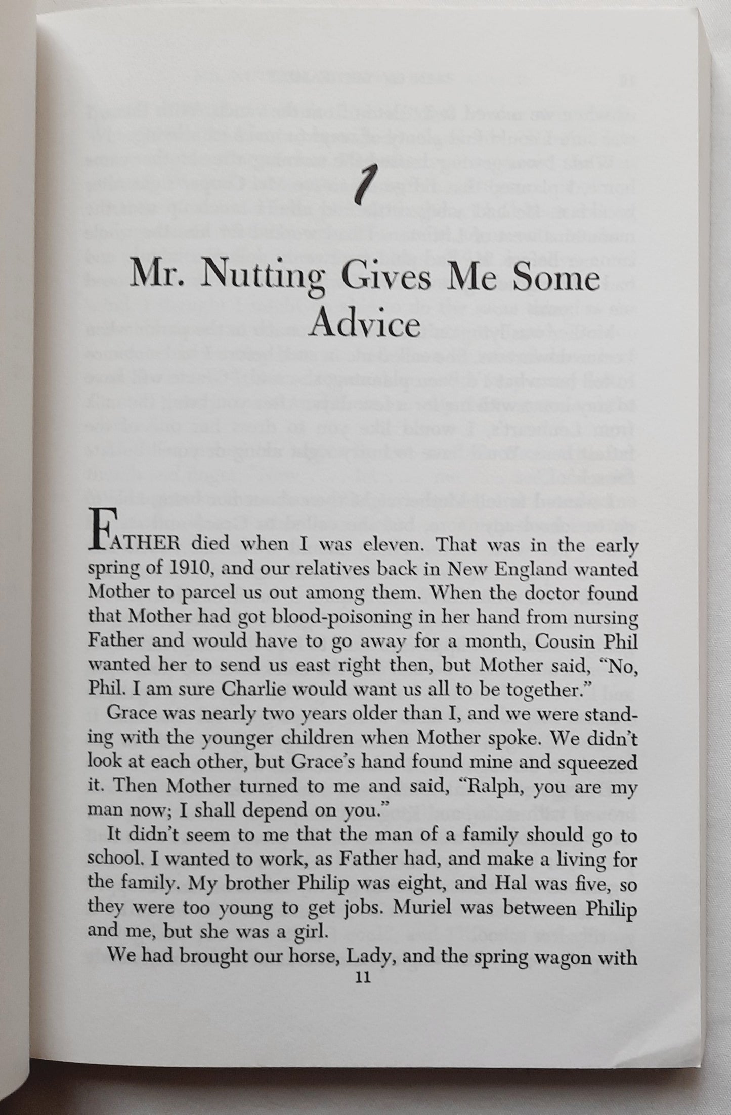 Man of the Family by Ralph Moody (Little Britches #2, Very good, 1993, Pbk, 272 pages, University of Nebraska Press)