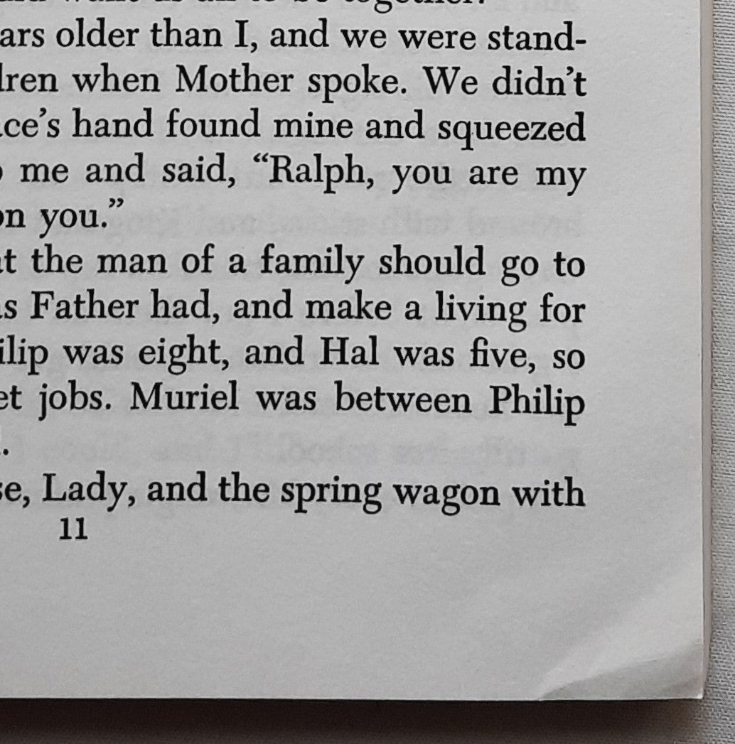 Man of the Family by Ralph Moody (Little Britches #2, Very good, 1993, Pbk, 272 pages, University of Nebraska Press)