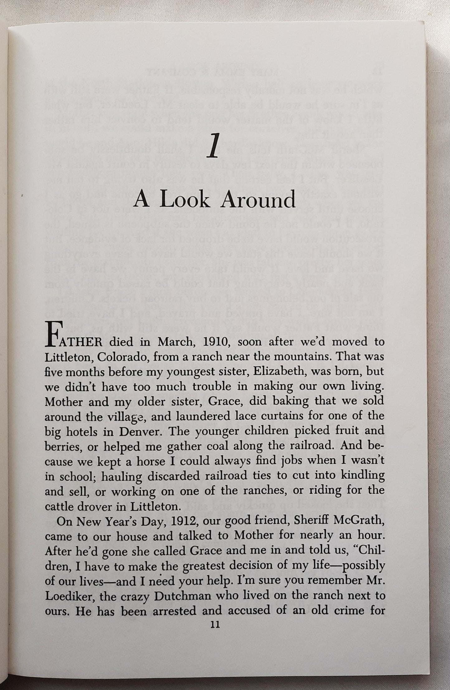 Mary Emma & Company by Ralph Moody (Little Britches #4, Very good, 1994, Pbk, 233 pages, University of Nebraska Press)