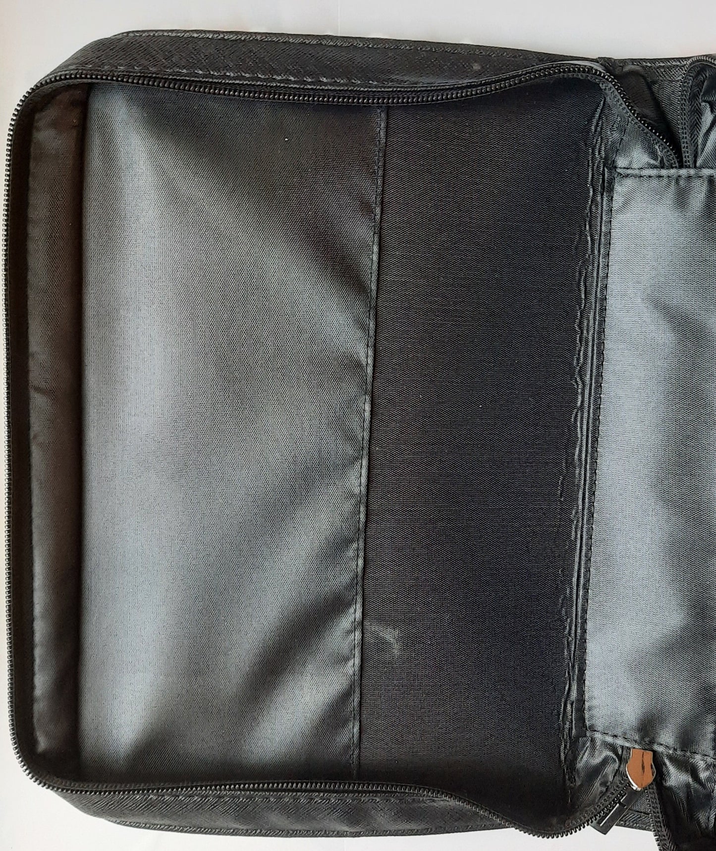 Bible Cover: Textured Leather-look with Debossed Cross by White Dove Designs (New, Black, Extra-Large)