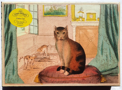 John Derian Paper Goods: Calm Cat 750 Piece Puzzle by Artisan Puzzle (New, 2020)