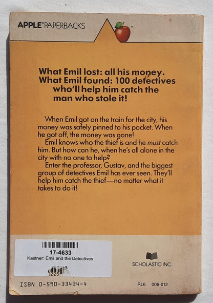 Emil und die Detektive von Erich Kästner (Gut, 1985, Taschenbuch, 160 Seiten, Scholastic)