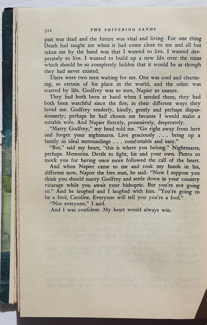 The Shivering Sands by Victoria Holt (Acceptable, 1969, HC, 312 pages, Doubleday & Co.)