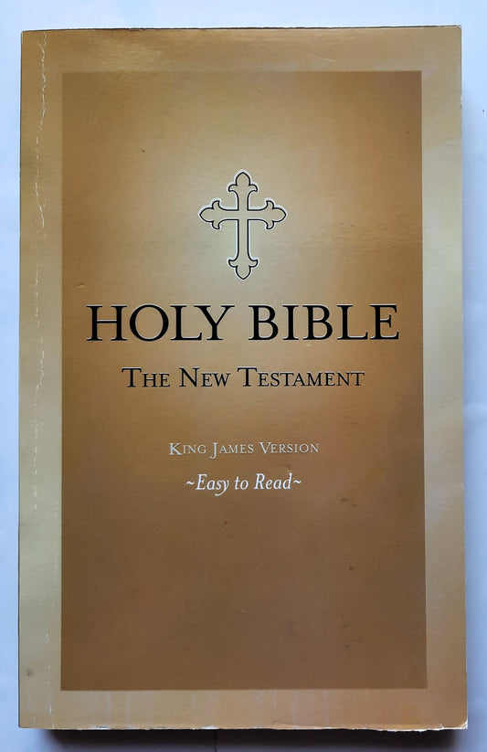 KJV Holy Bible New Testament Easy to Read (Very good, 2017, Pbk, 280 pages, Retail Centric Marketing)