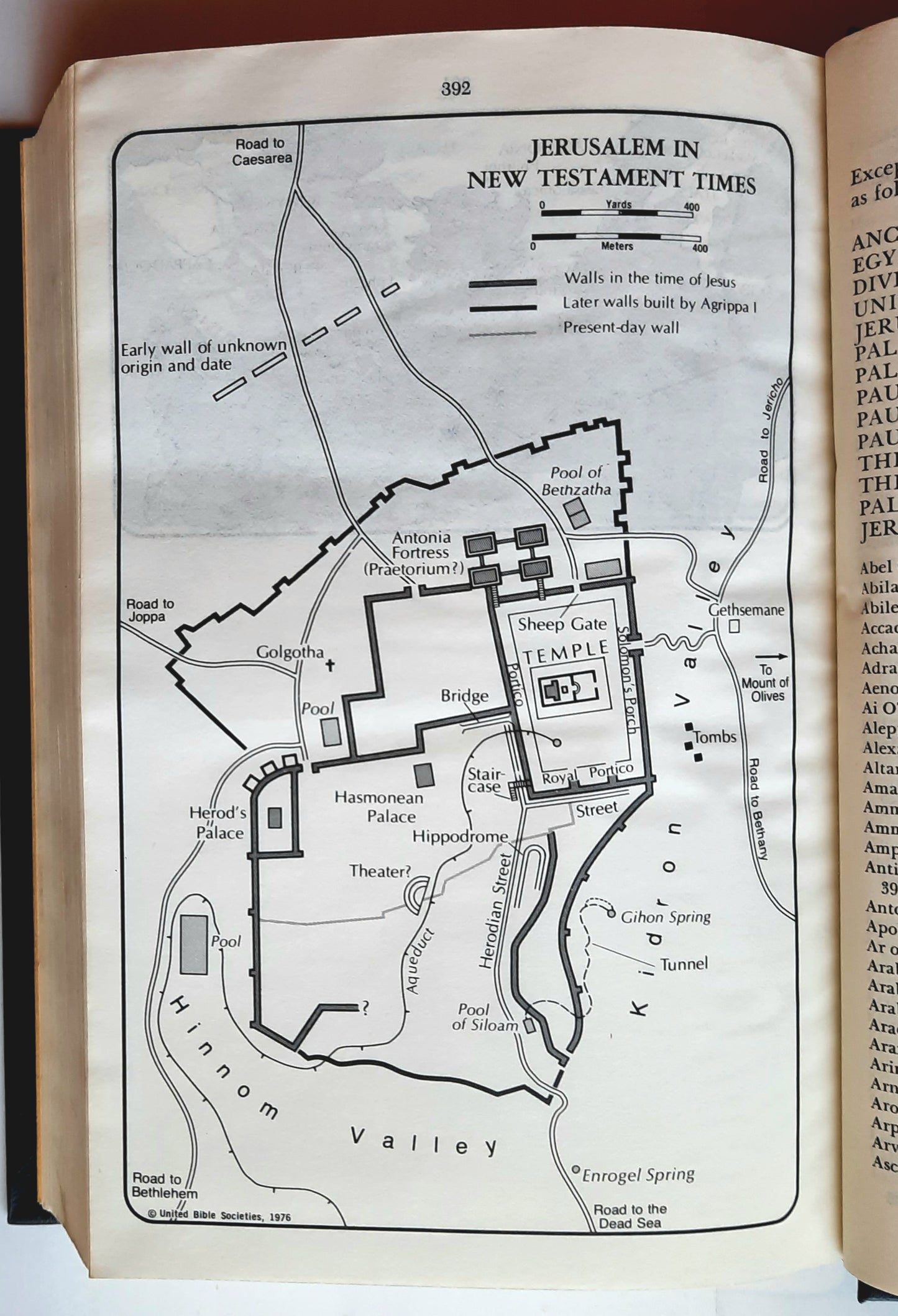 TEV Good News Bible (Today's English Version, Very good, 1982, HC, 412 pages, American Bible Society)