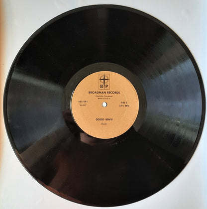 Broadman Records Good News: Ein christliches Folk-Musical-Schallplattenalbum (Volllänge LP, 1967, Sehr gut, Code 452-091)
