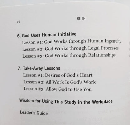 Theology of Work Project: Ruth (New, 2015, Pbk, 96 pages, Hendrickson)