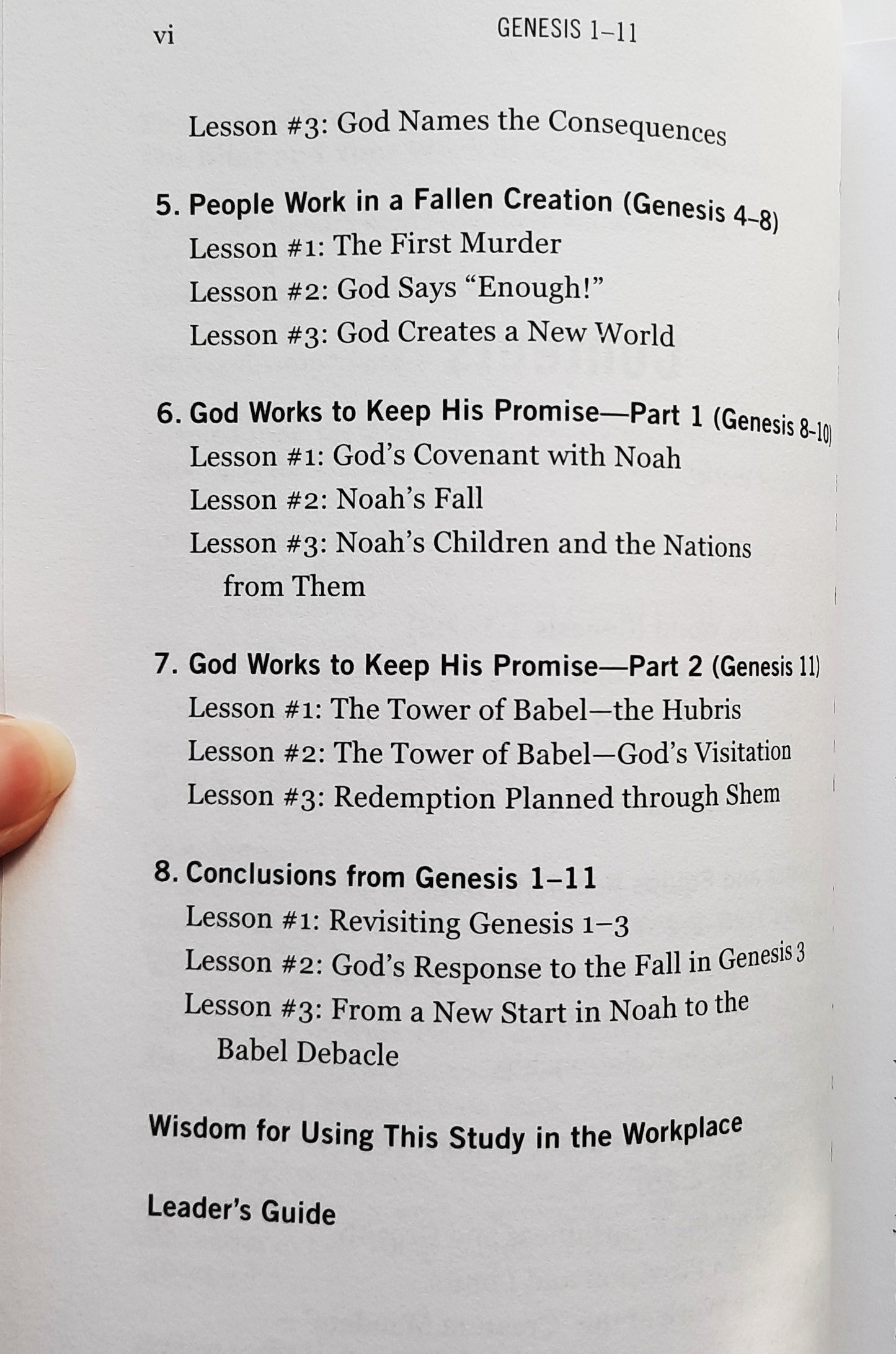 Theology Of Work Genesis 1-11 Bible Study (New, 2014, Pbk, 96 pages, Hendrickson)