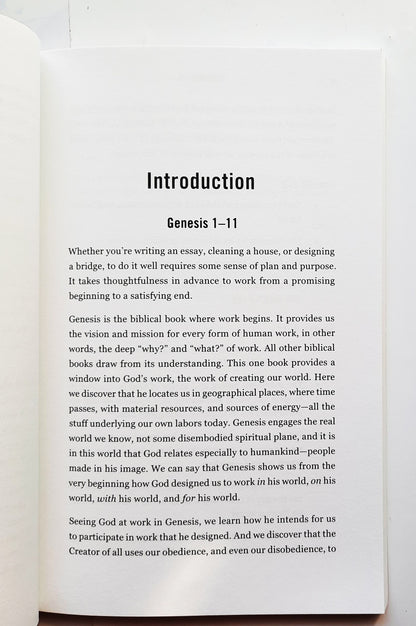 Theology Of Work Genesis 1-11 Bible Study (New, 2014, Pbk, 96 pages, Hendrickson)