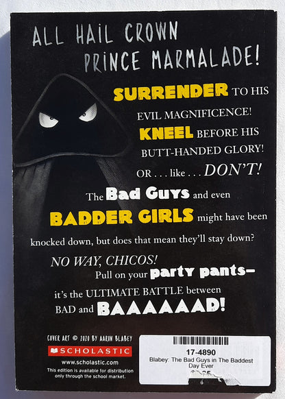 The Bad Guys in The Baddest Day Ever #10 by Aaron Blabey (New, 2020, Pbk, 140 pages, Scholastic)