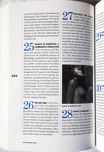 Guide to the Greatest Movies Ever Made by Entertainment Weekly (Good, Pbk, 1994, Warner Books, 341 pages)