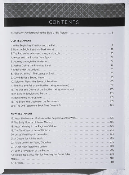 The No-Stress Bible Guide: Learn the Big Picture, Key Passages, and Divine Plan by George W. Knight (New, 2019, Pbk, 320 pages, Barbour)