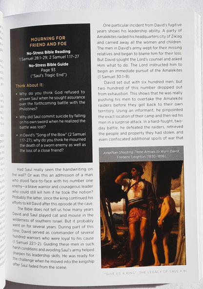 The No-Stress Bible Guide: Learn the Big Picture, Key Passages, and Divine Plan by George W. Knight (New, 2019, Pbk, 320 pages, Barbour)