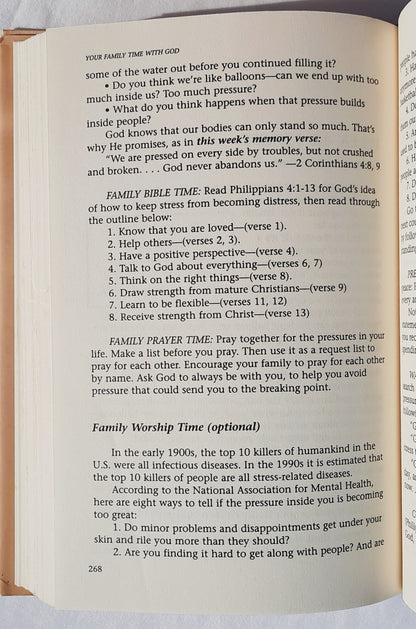 Your Family Time with God: A Weekly Plan for Family Devotions by John Maxwell; Brad Lewis (Very good, 1995, HC, 333 pages, Chariot Family Publishing)